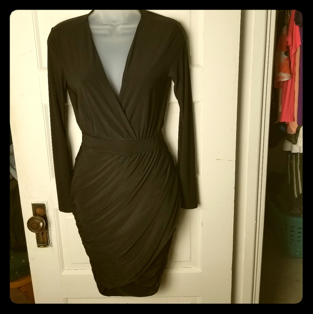 Black Slinky Dress